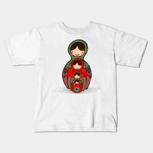 Nesting dolls Kids T-Shirt